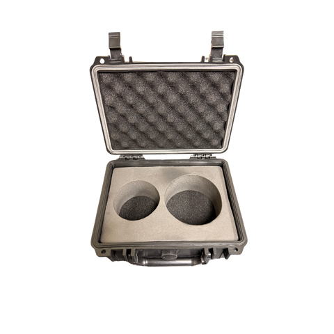Toilet Bowl Flange Remover Set Case with Tool Organizer